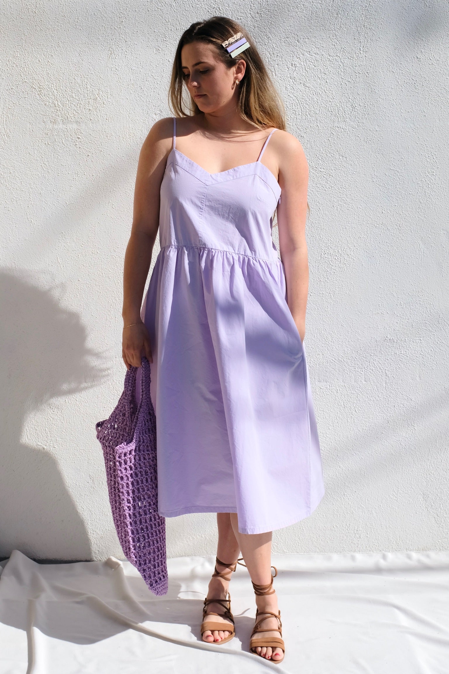 Hansel From Basel Cassia Dress / Wisteria