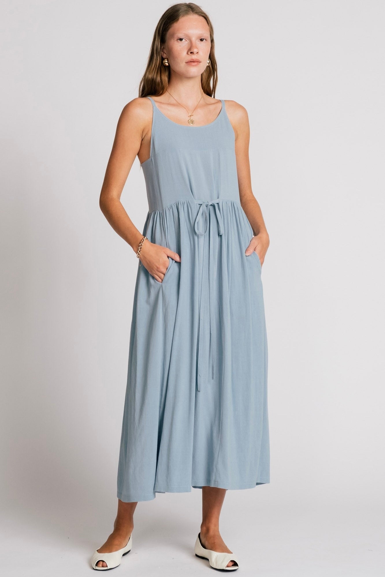 Allison Wonderland Swan Dress / Baby Blue