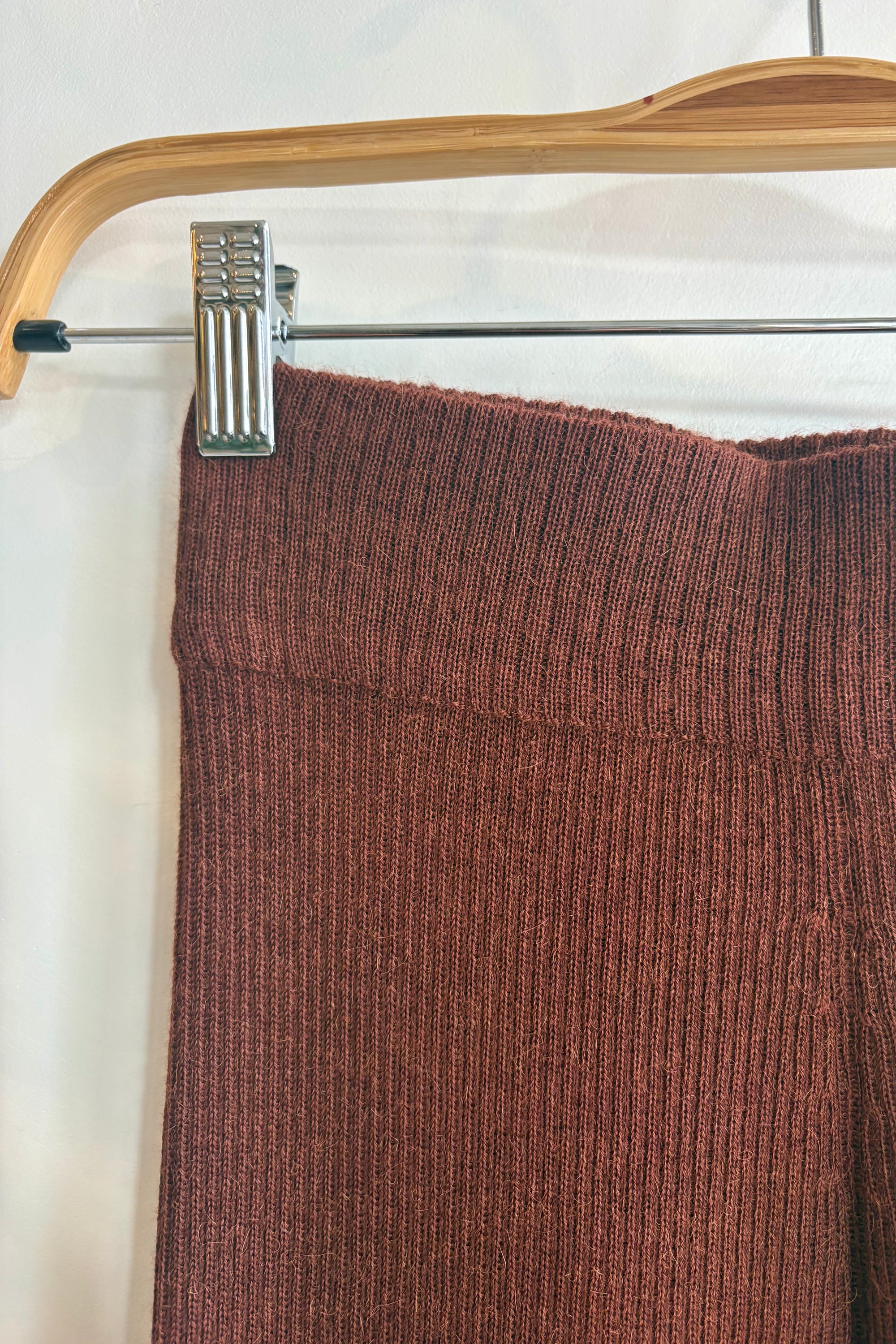 Pre-Loved / Wol Hide Ribbed Merino Wool Legging / Size M