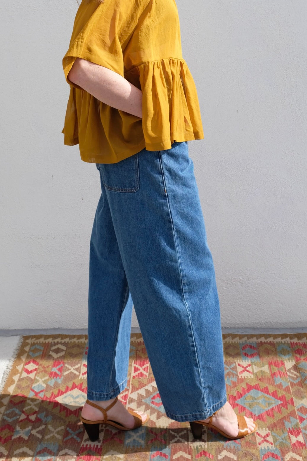 Snap Pant / Cool Indigo