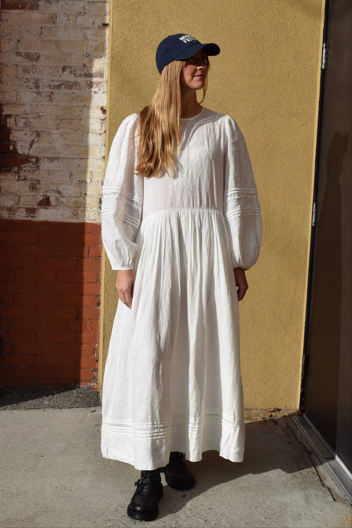 Skall Studio Velina Oversize Dress / Off White
