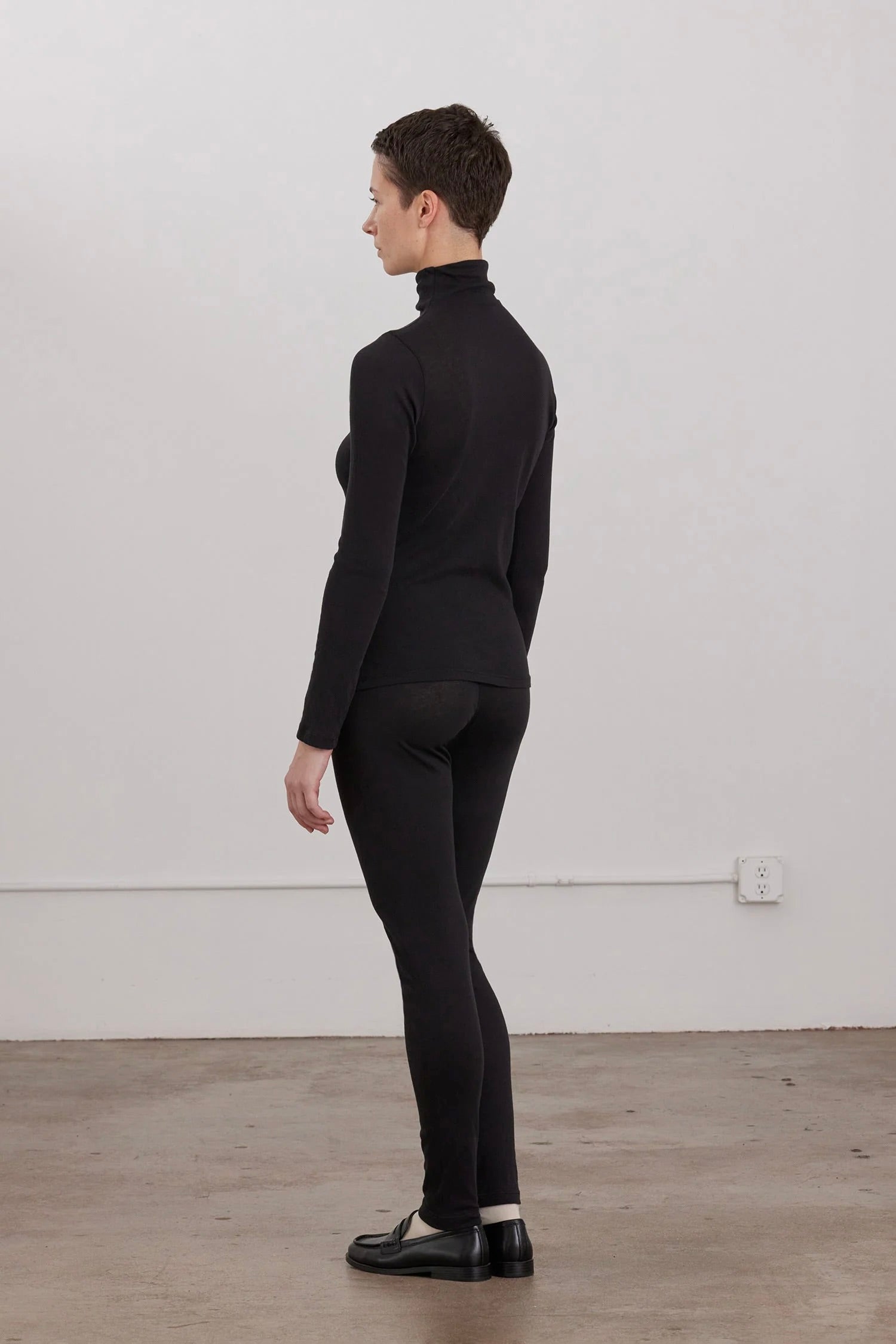 Black Crane / Leggings / Black