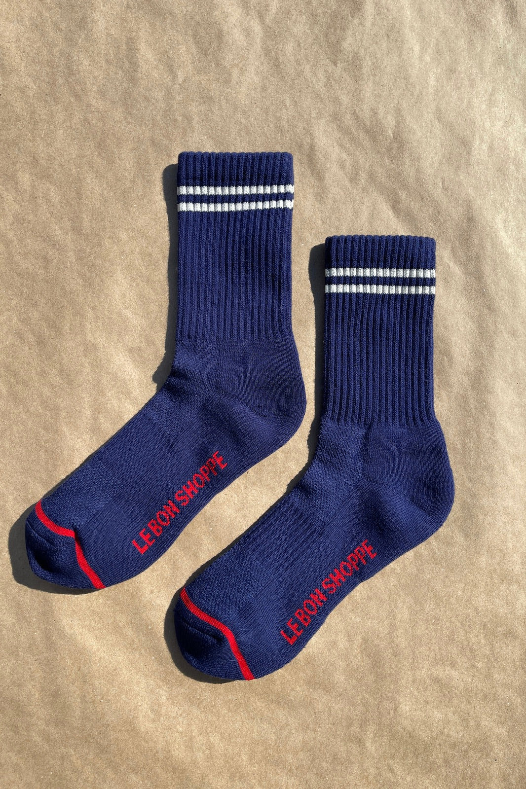 Le Bon Shoppe Boyfriend Socks / Navy