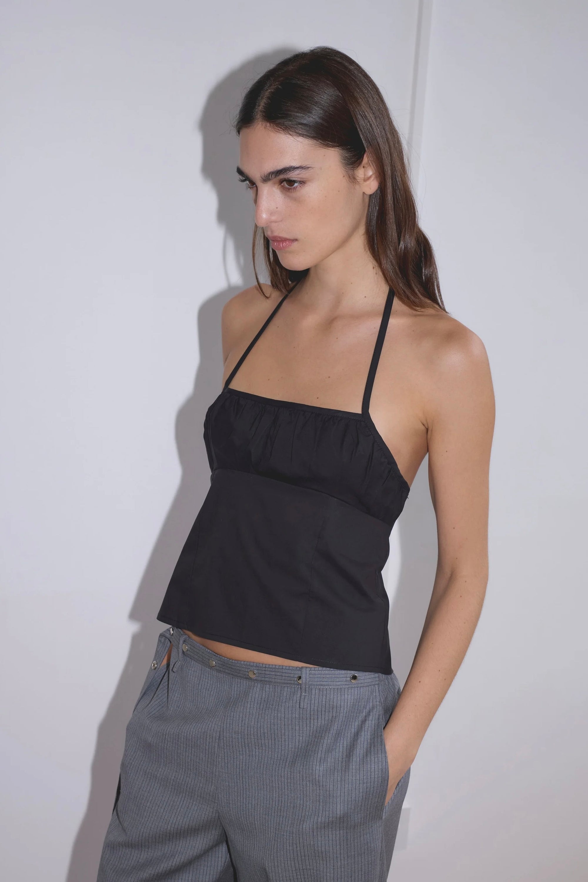 Deiji Strap Top / Black