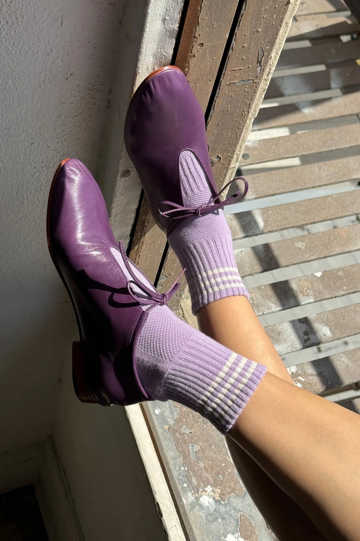 Le Bon Shoppe Girlfriend Socks / Iris