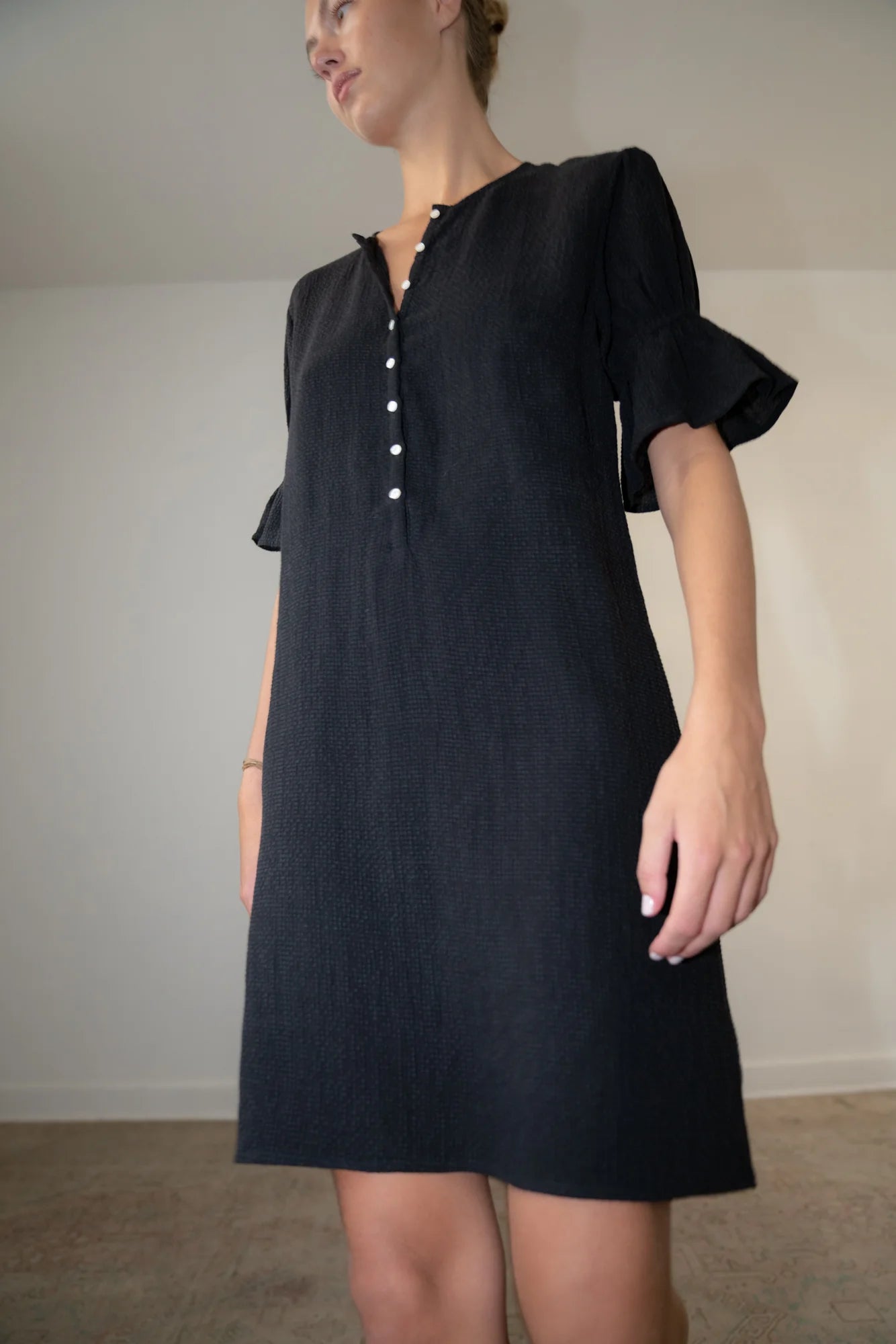 Zii Ropa Ceara Dress / Black