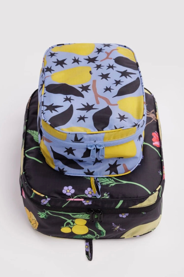 Baggu Packing Cube Set / Winter Orchard
