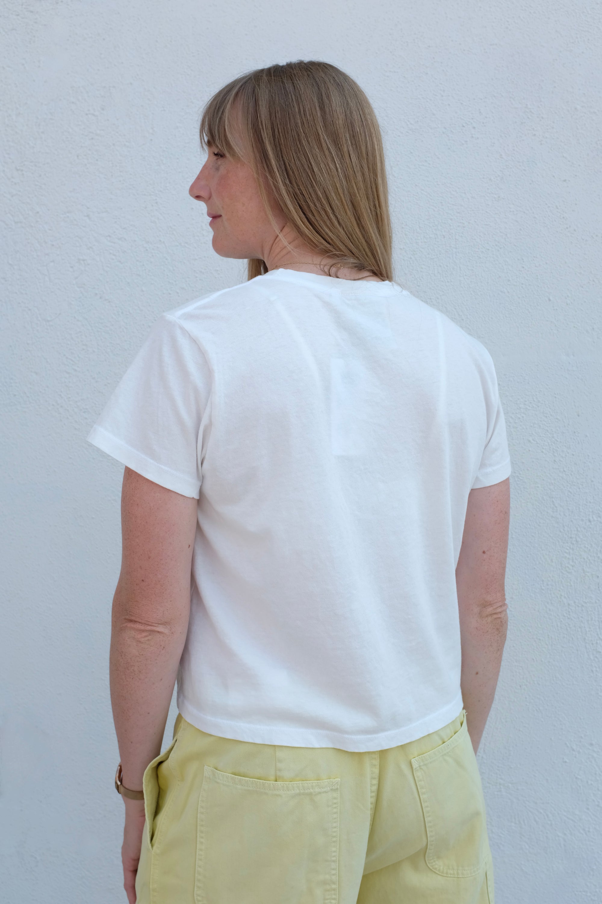 Jungmaven Horse Tee /  Washed White