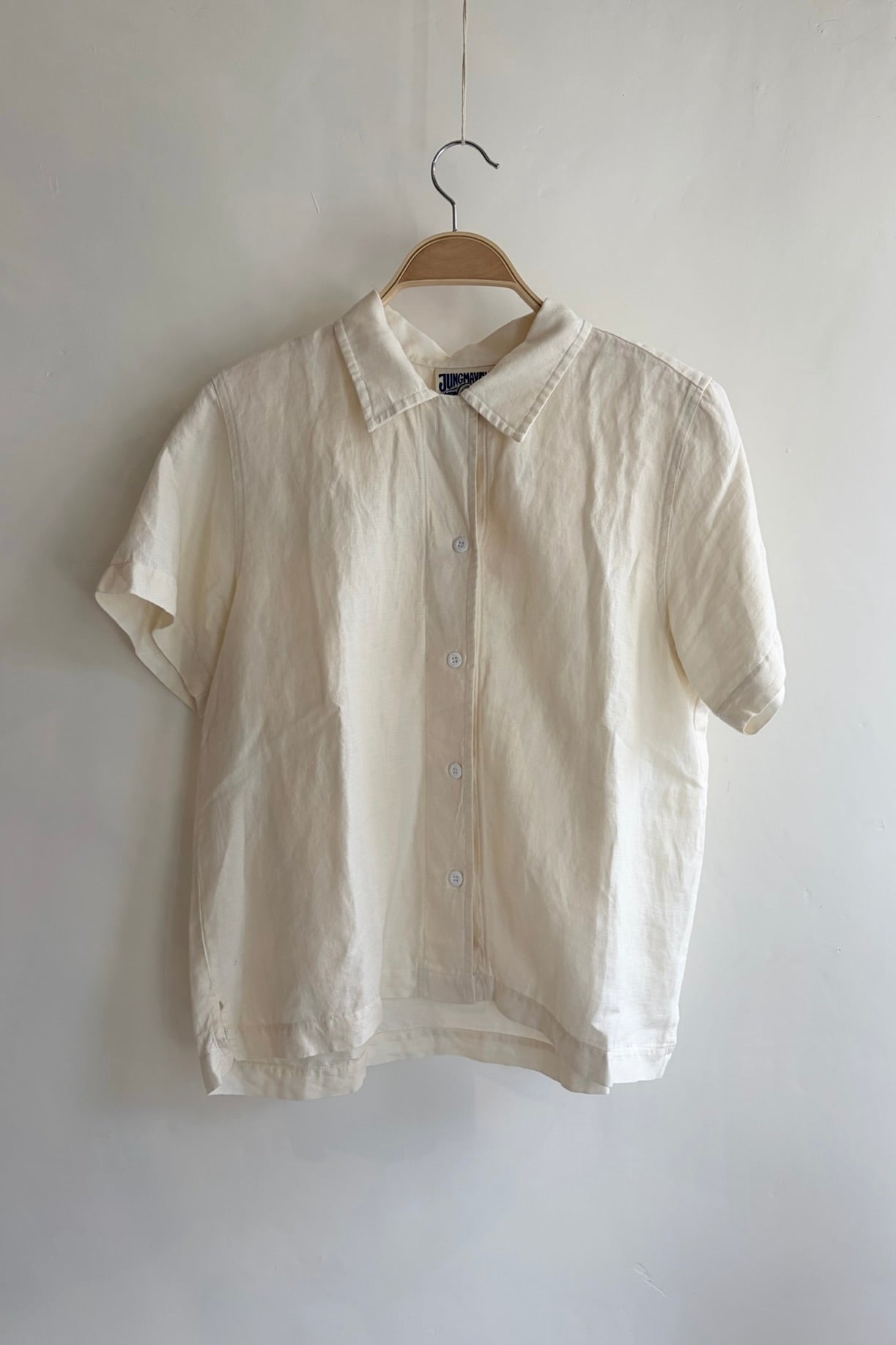 Pre-Loved / Jungmaven Althea Shirt / White / Size Medium