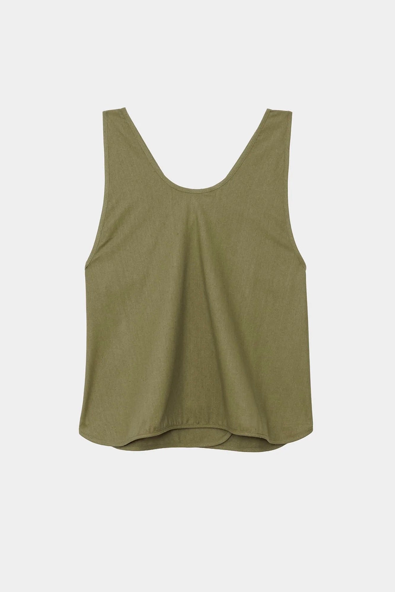 Baserange Apron Top / Lua Green