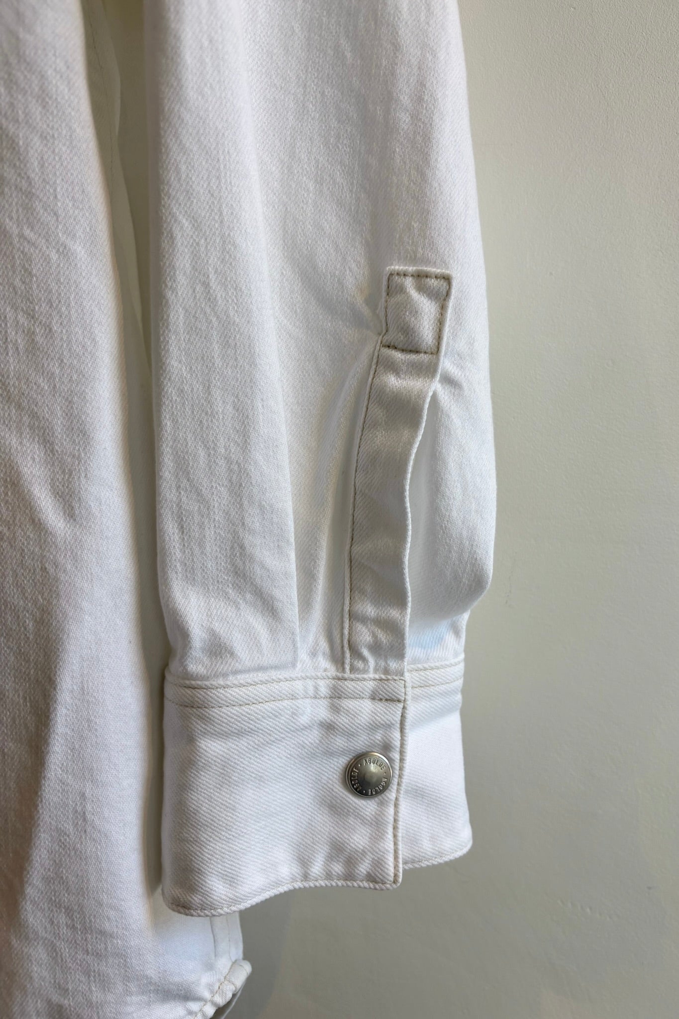 Pre-Loved / Agolde Lotta Shirt / Milkshake / Sz M
