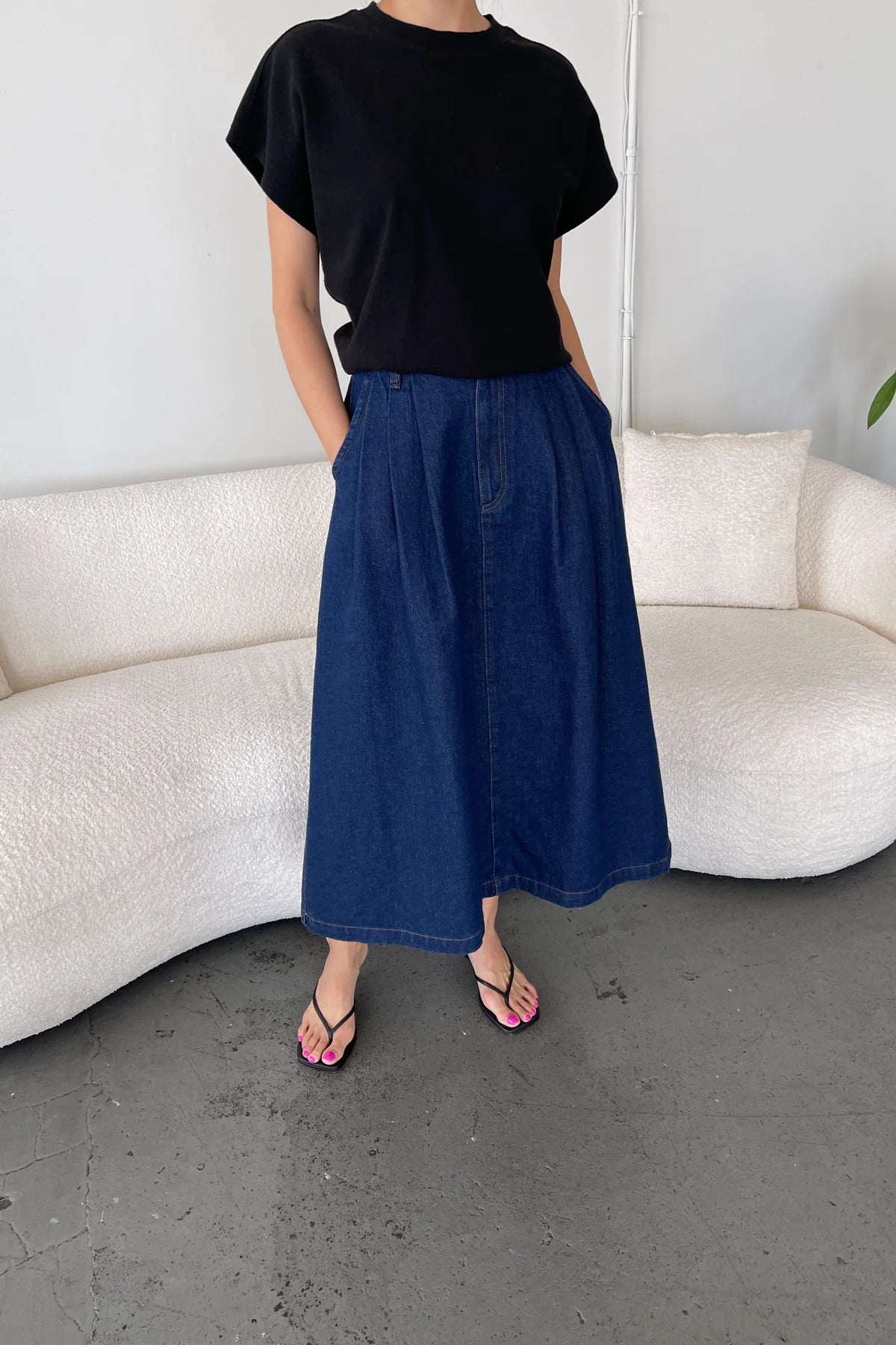 Le Bon Shoppe Jeanne Tee / Black
