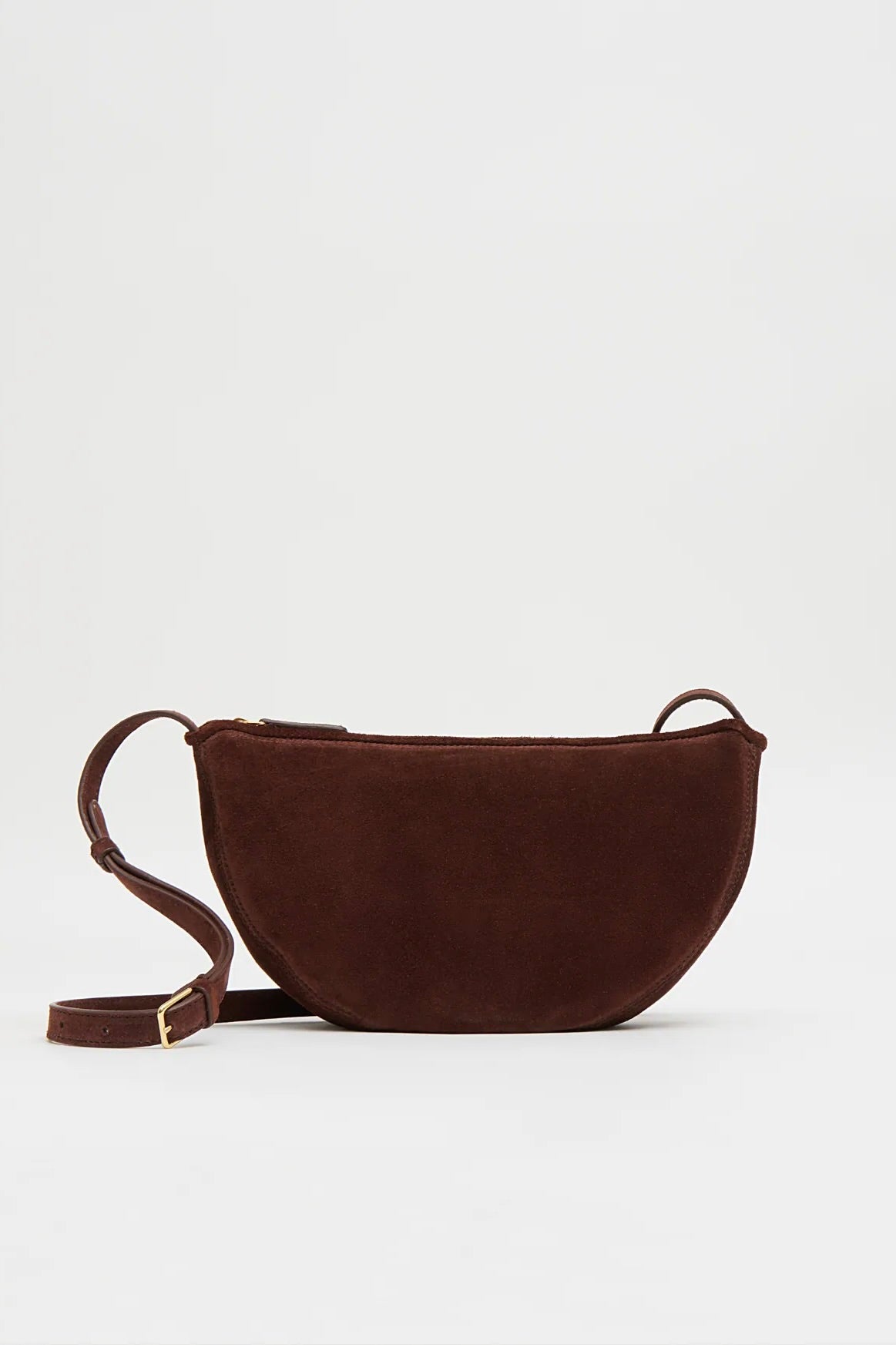 mansur gavriel Moon Bag / Chocolate Suede