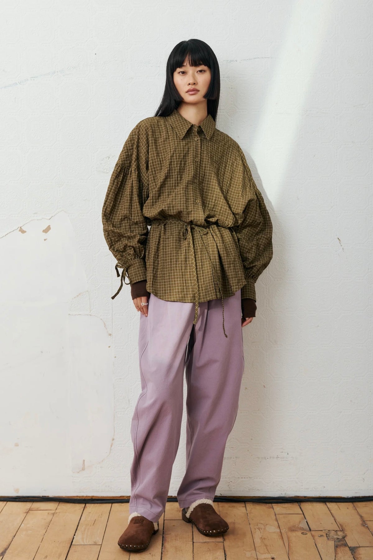 eve gravel Gina Shirt / Kaki Grey