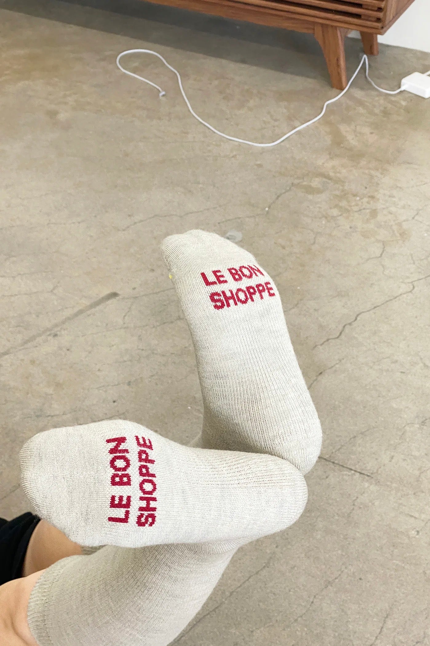 Le Bon Shoppe Hiker Socks / Ice