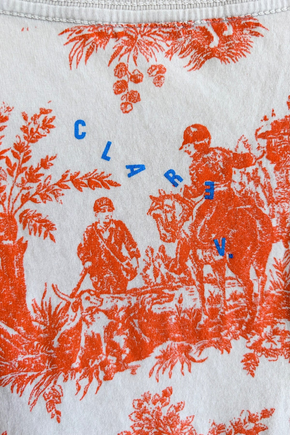 Pre-Loved / Clare V Graphic Vintage Pastoral Tee / Large