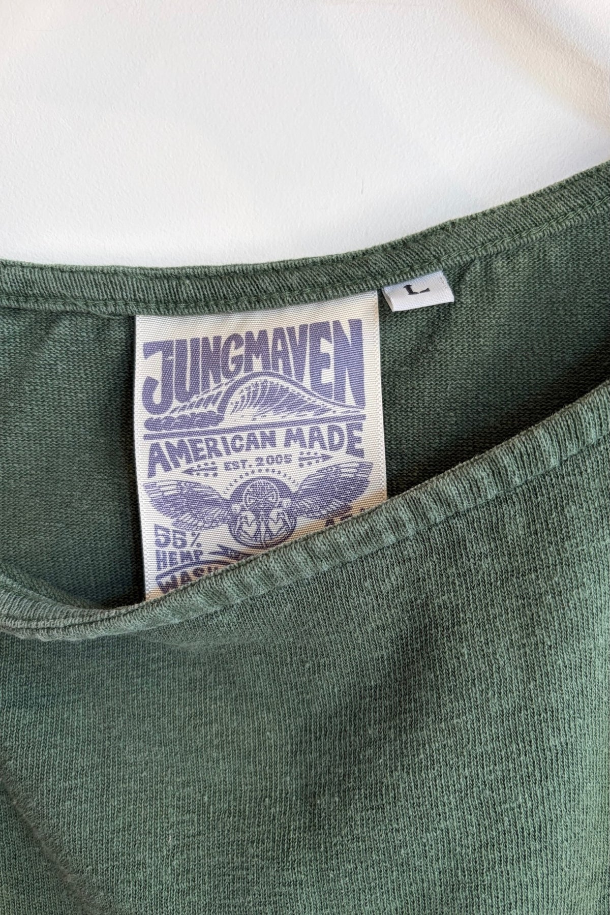 Pre-Loved / Jungmaven Taos Top Forest Green / Large