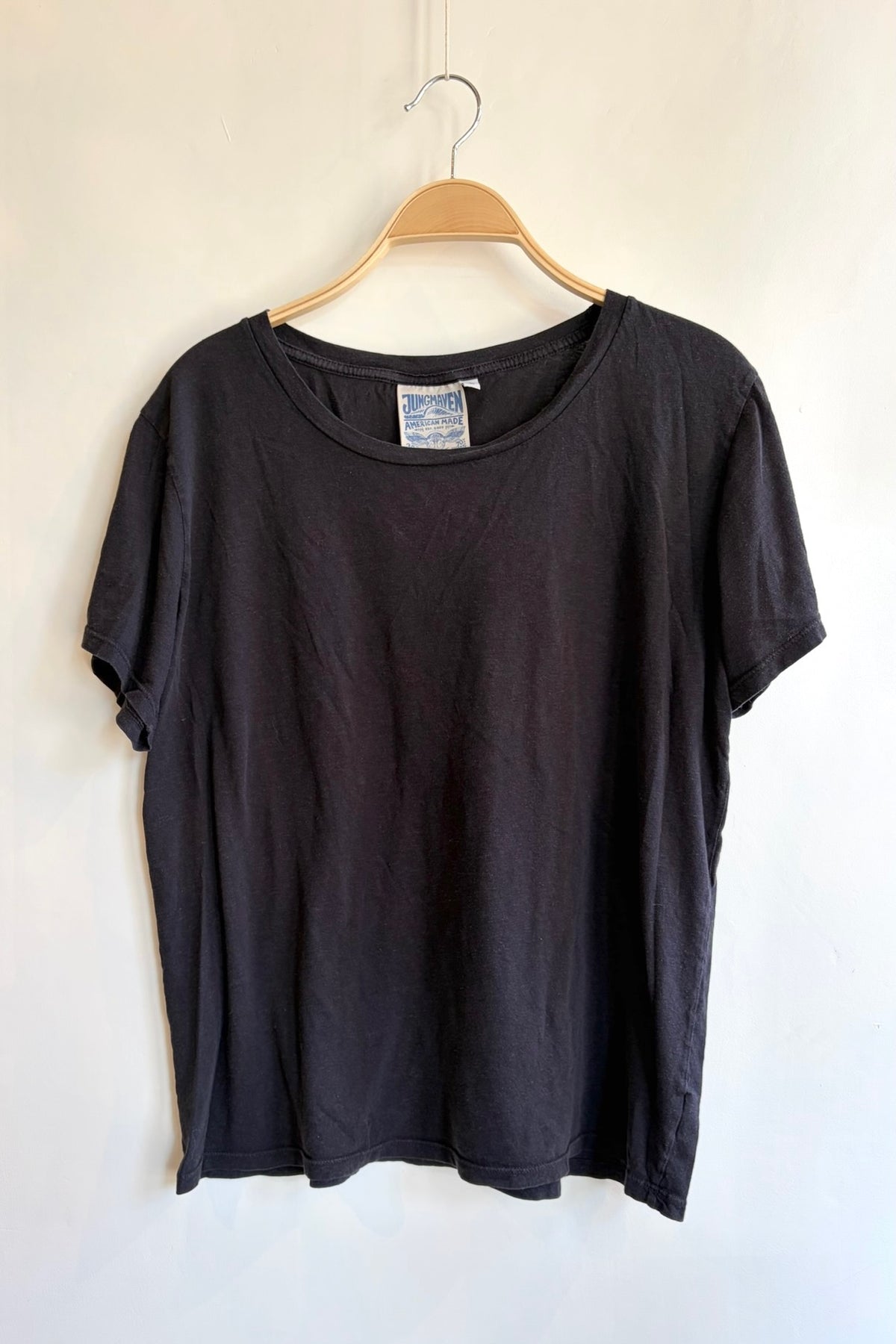 Pre-Loved / Jungmaven Ojai Black Tee / Large