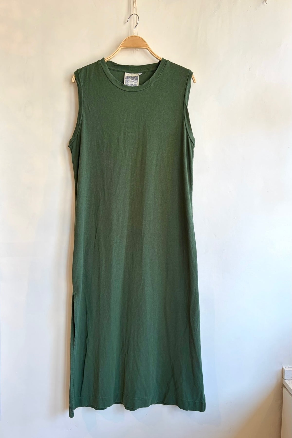 Pre-Loved / Jungmaven Hermosa Dress Hunter Green / Large