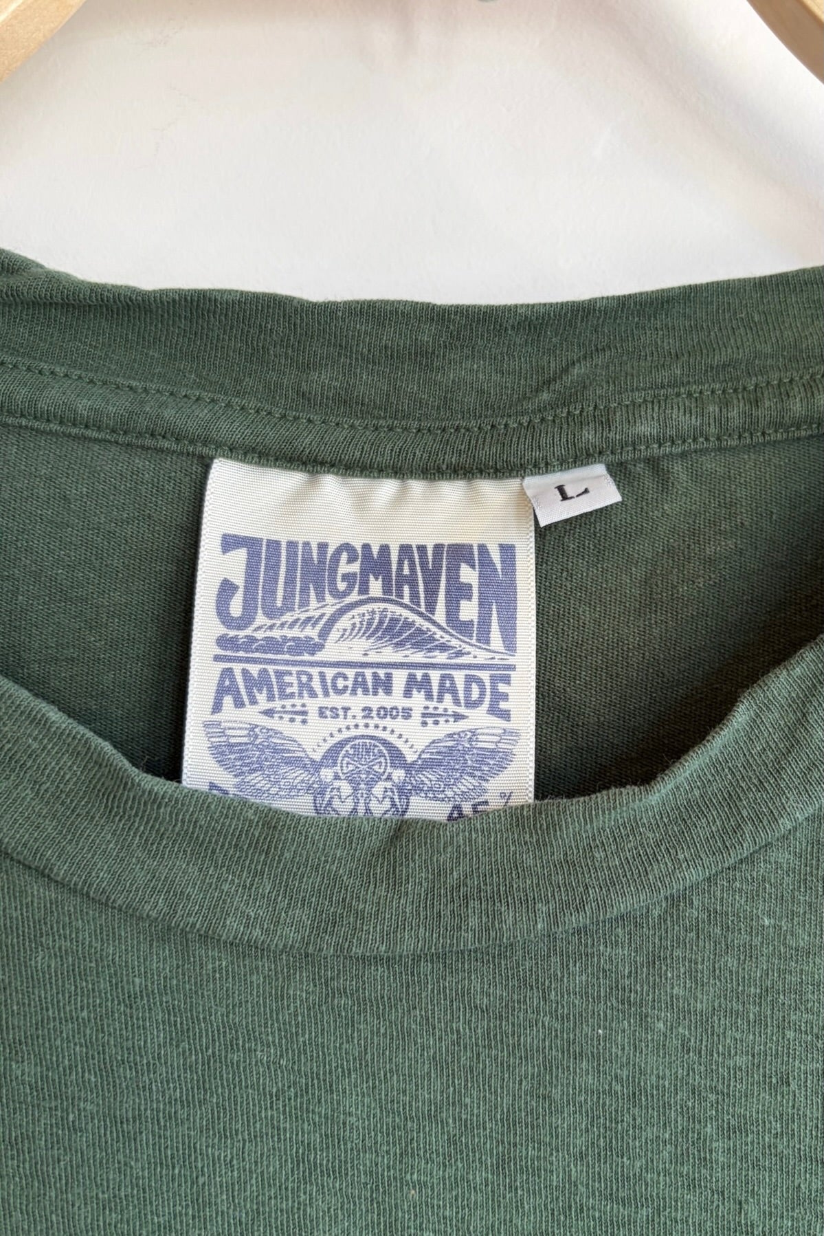 Pre-Loved / Jungmaven Hermosa Dress Hunter Green / Large