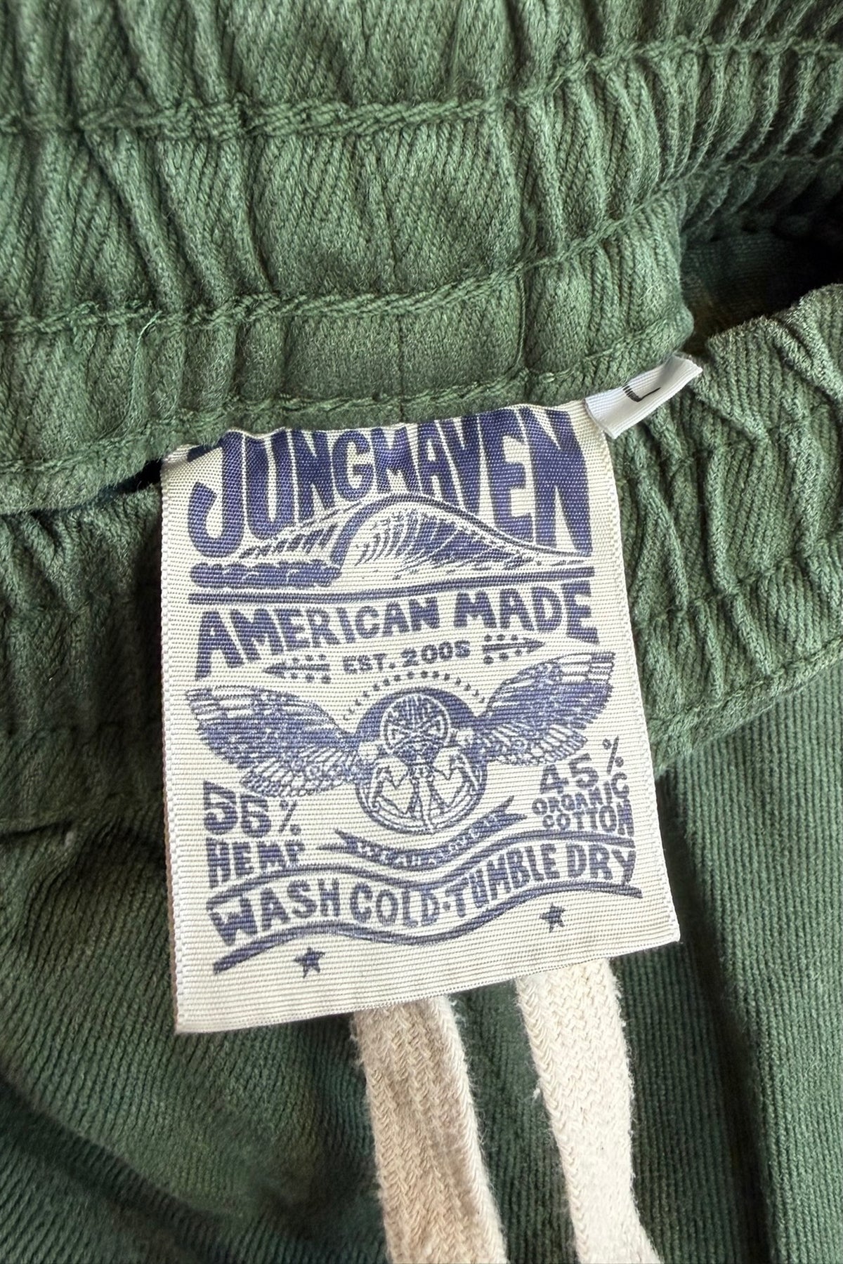 Pre-Loved / Jungmaven Ocean Pant Hunter Green / Large