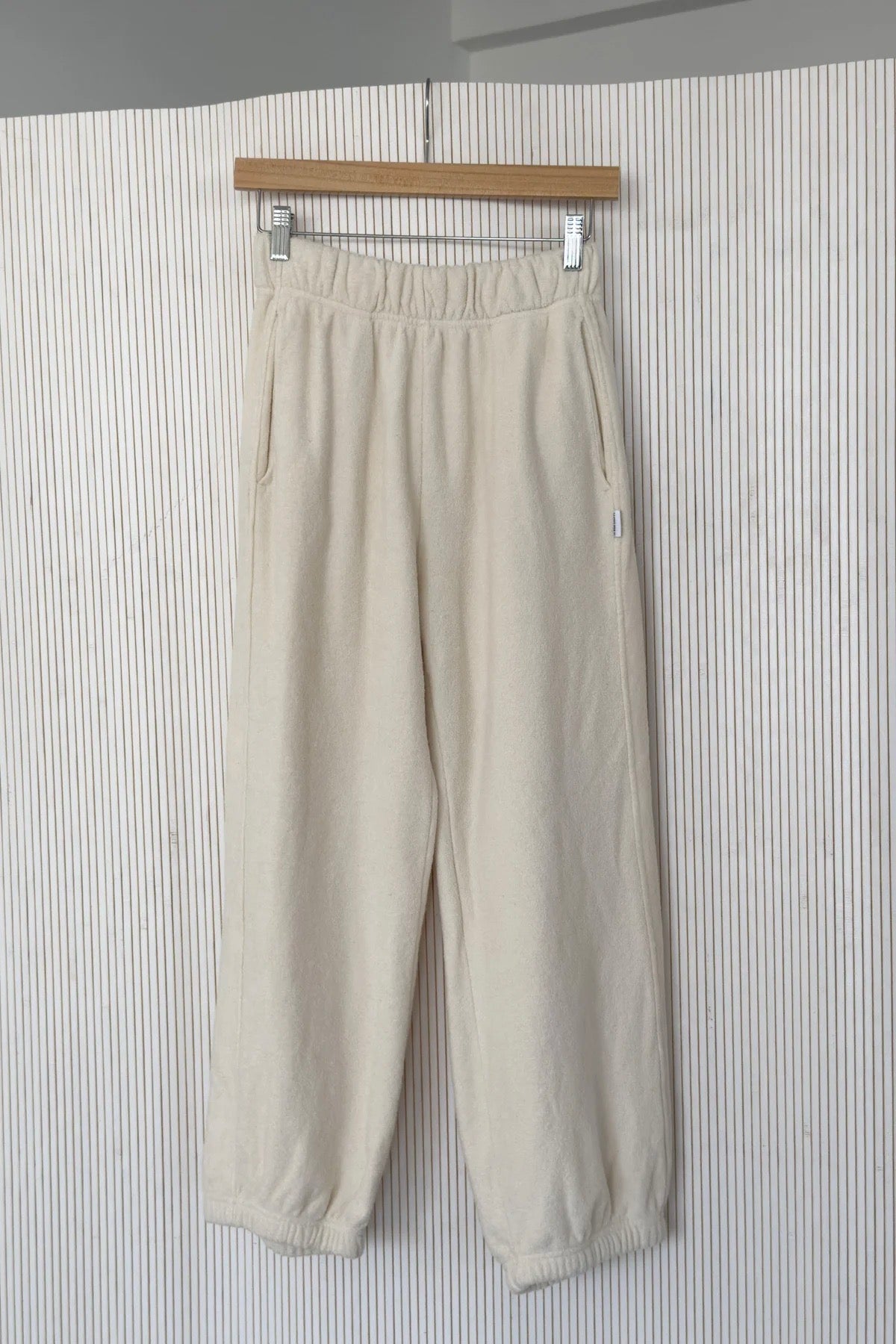 Le Bon Shoppe Cotton Terry Balloon Pants / Naturel