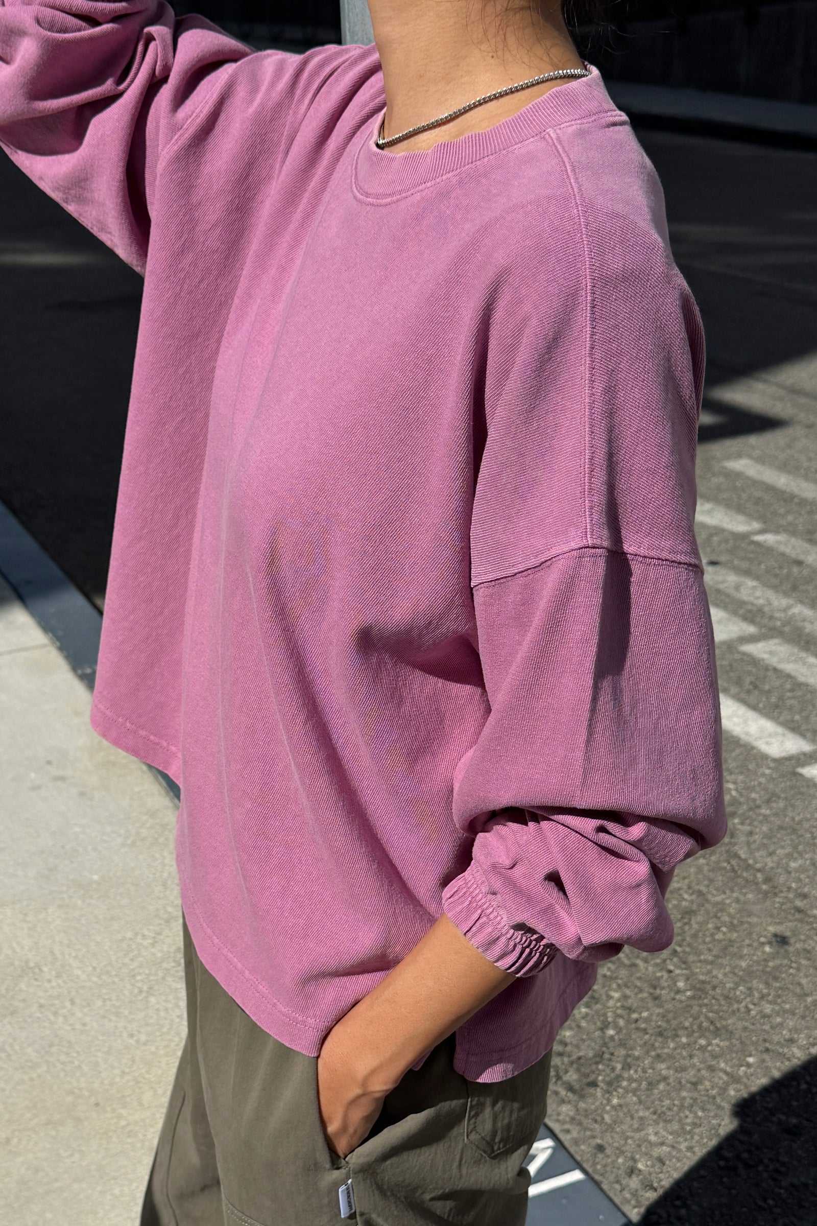 Naturelle tee / Dusty Lilac