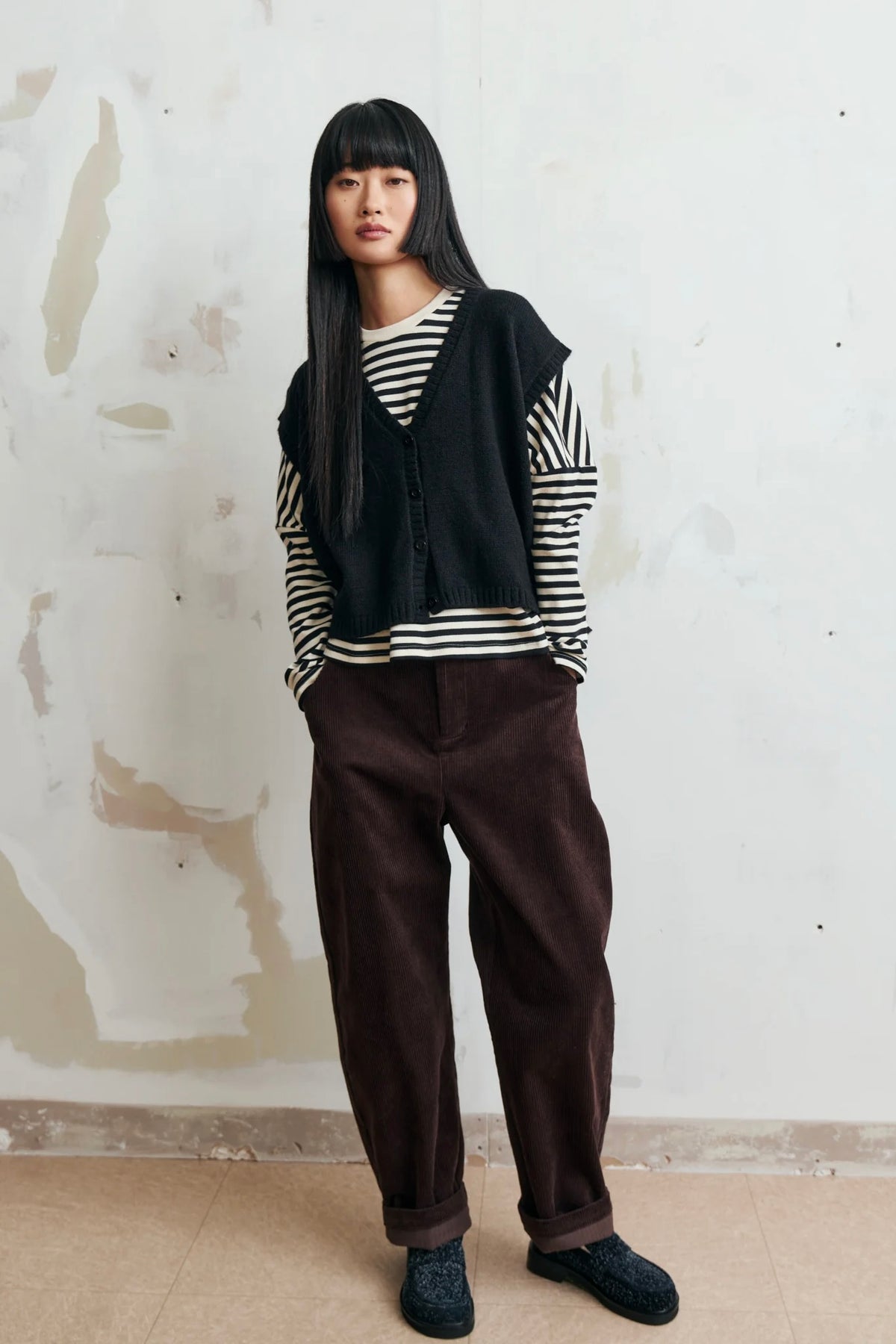 Potter Vest / Noir