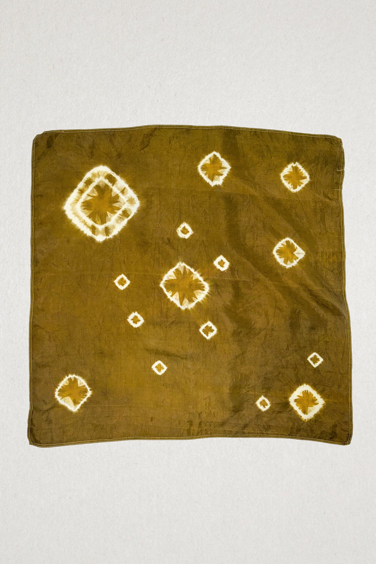 Silk Bandana / Marigold + Iron