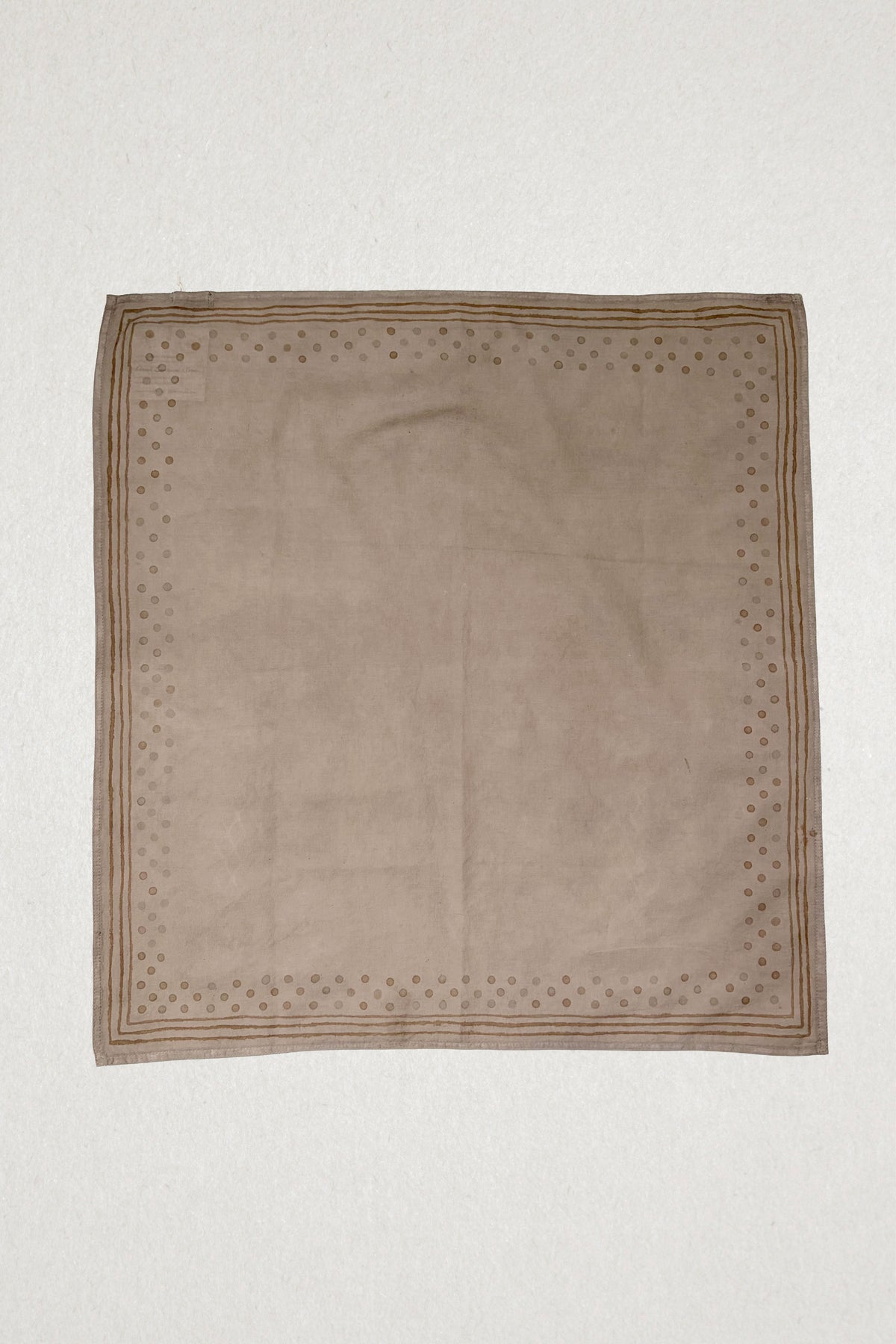 Hand-Painted Cotton Bandana / Corepsis + Iron
