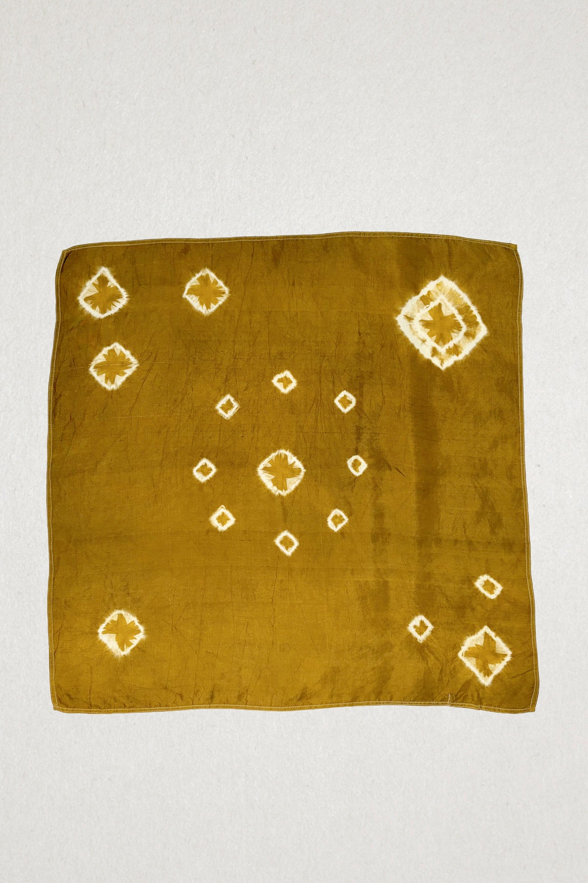Silk Bandana / Marigold + Iron