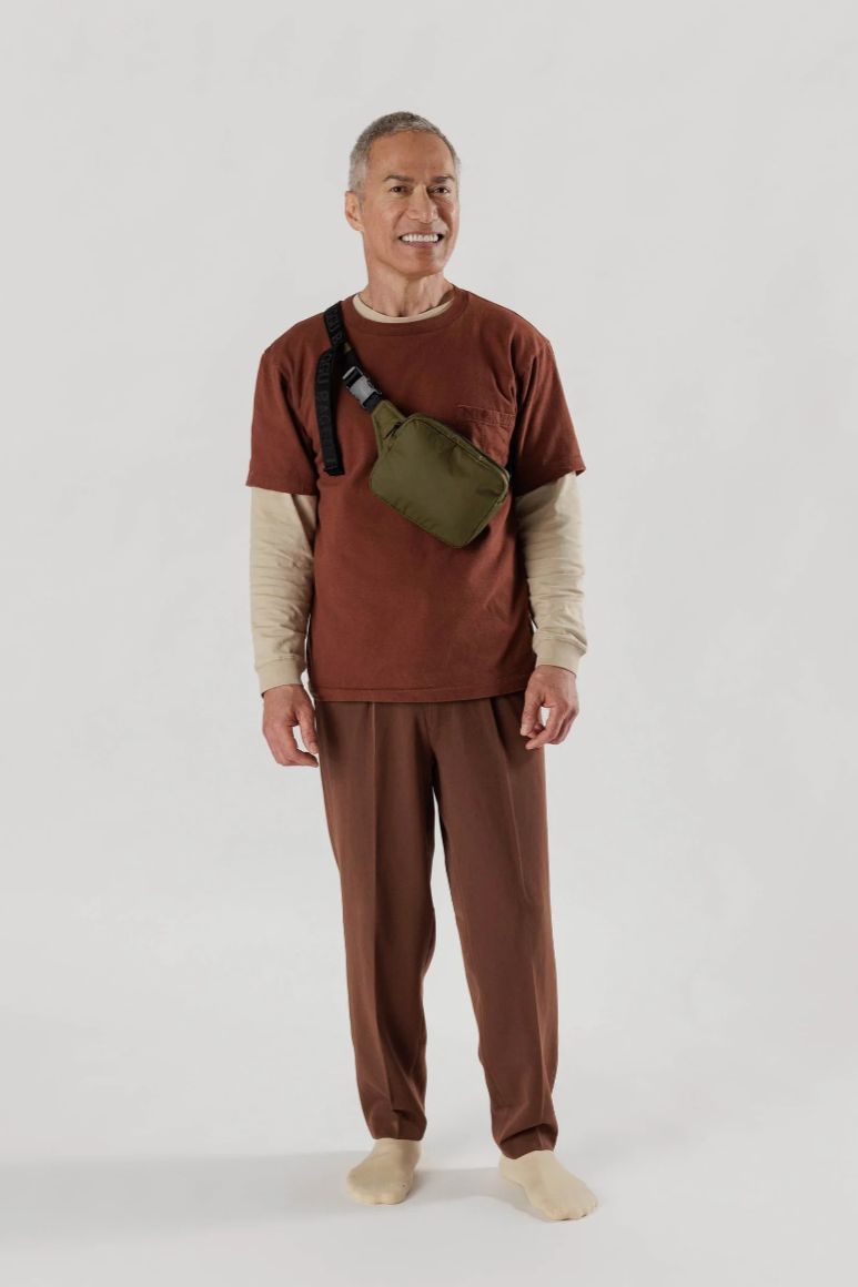 Baggu Puffy Fanny Pack, Tamarind