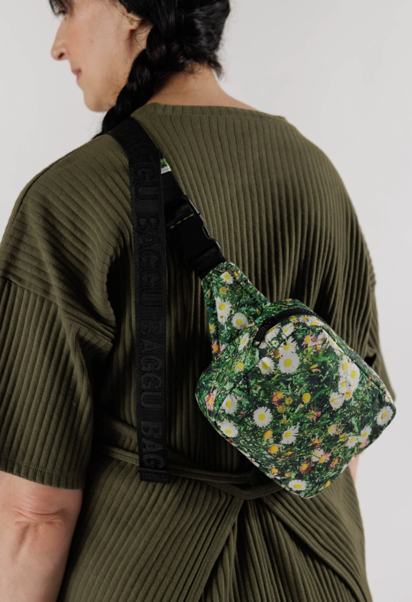 Baggu Puffy Fanny Pack, Daisy