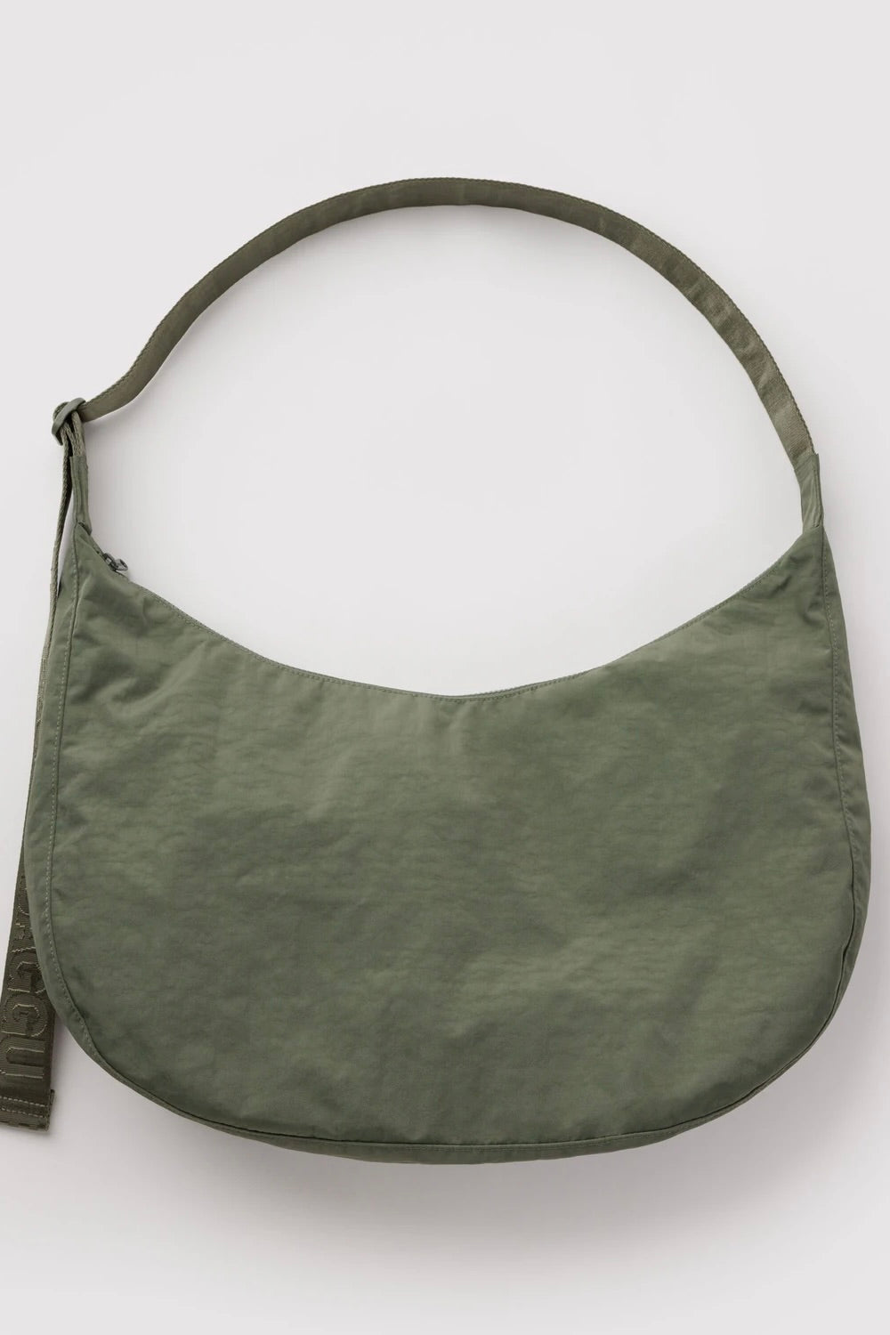 Large Nylon Crescent Bag / Caper