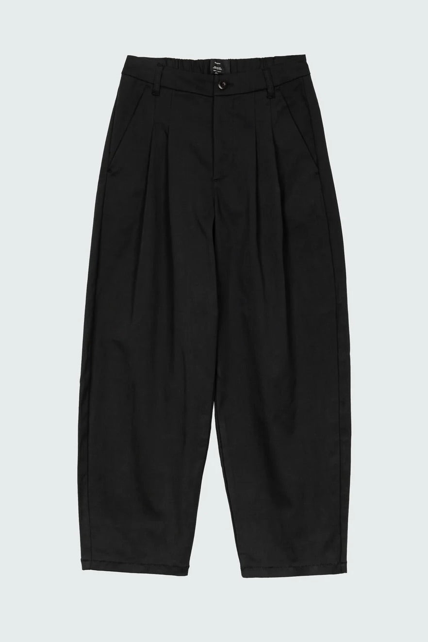 Amy Powney x Finisterre Pleat Front Pant / Black