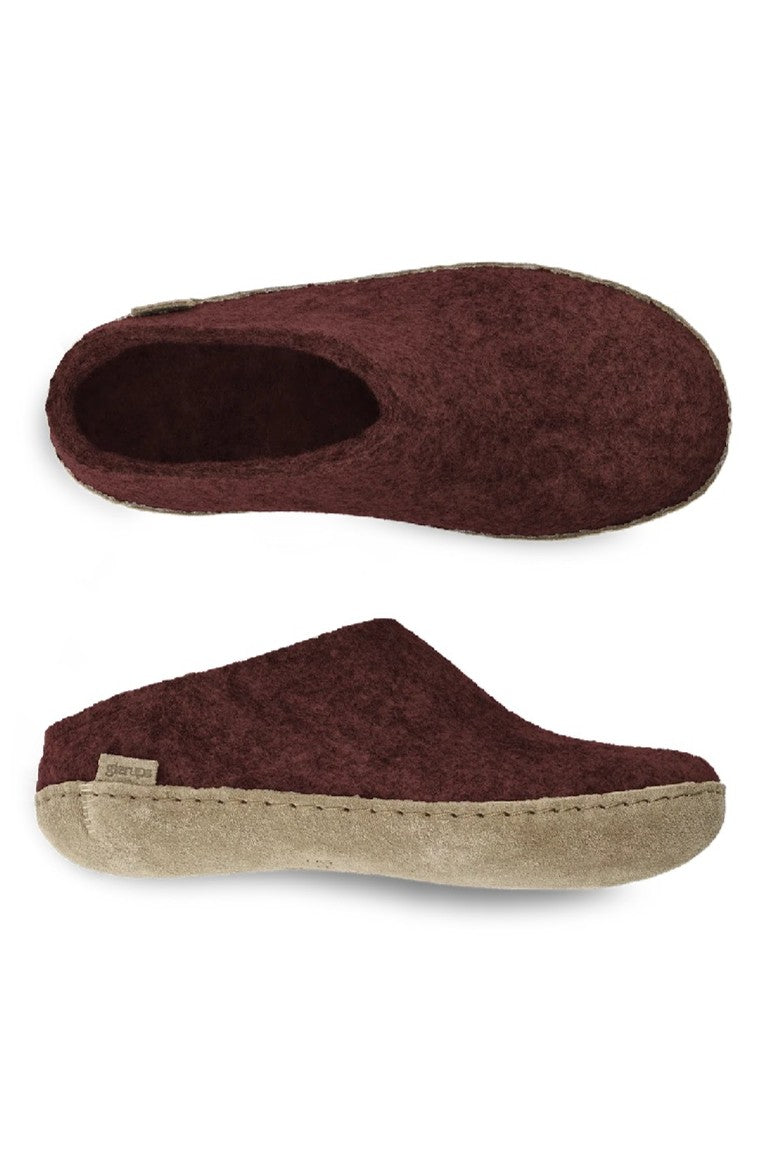 Slip-On Leather Sole
