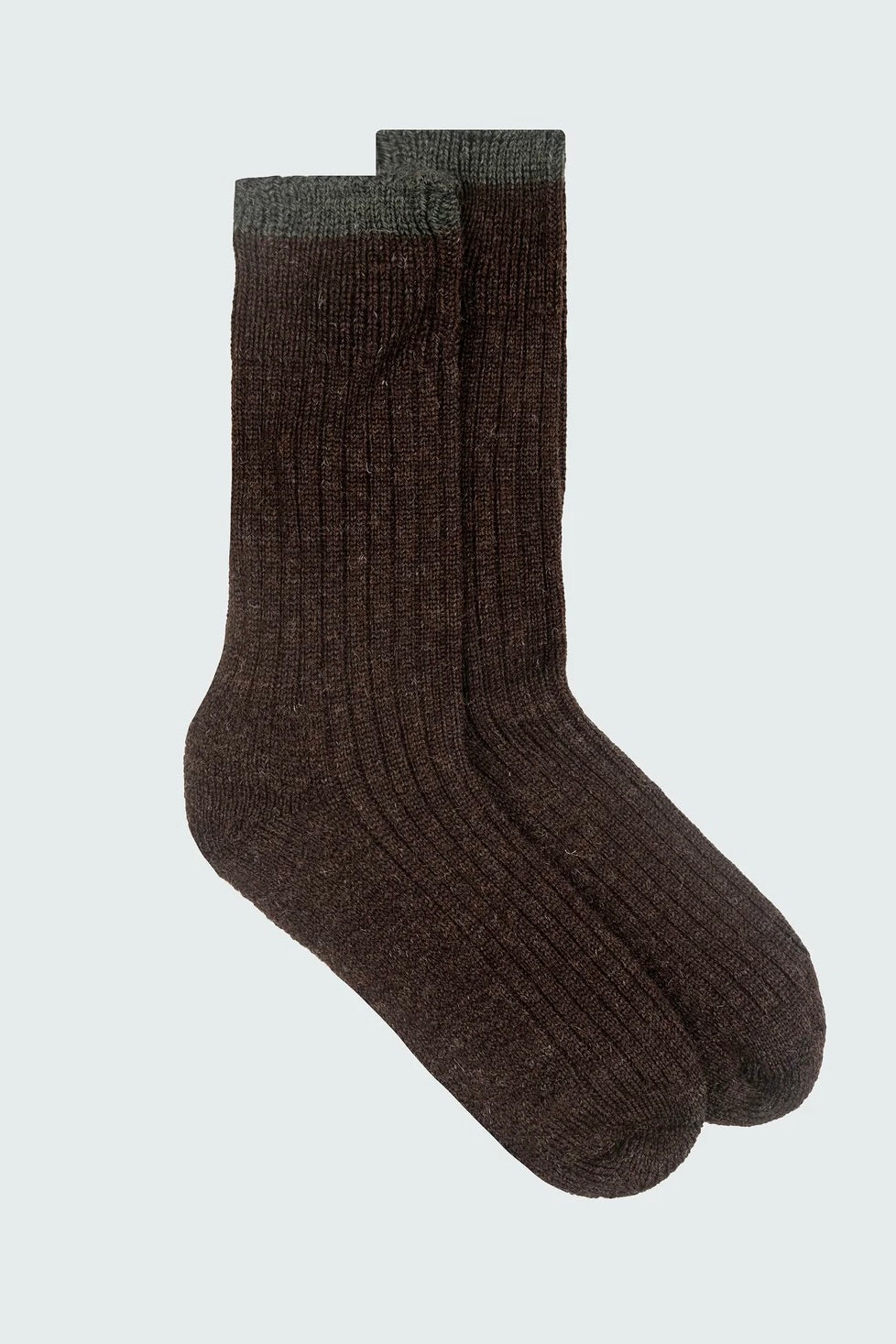 Bosun Sock / Chestnut + Olive