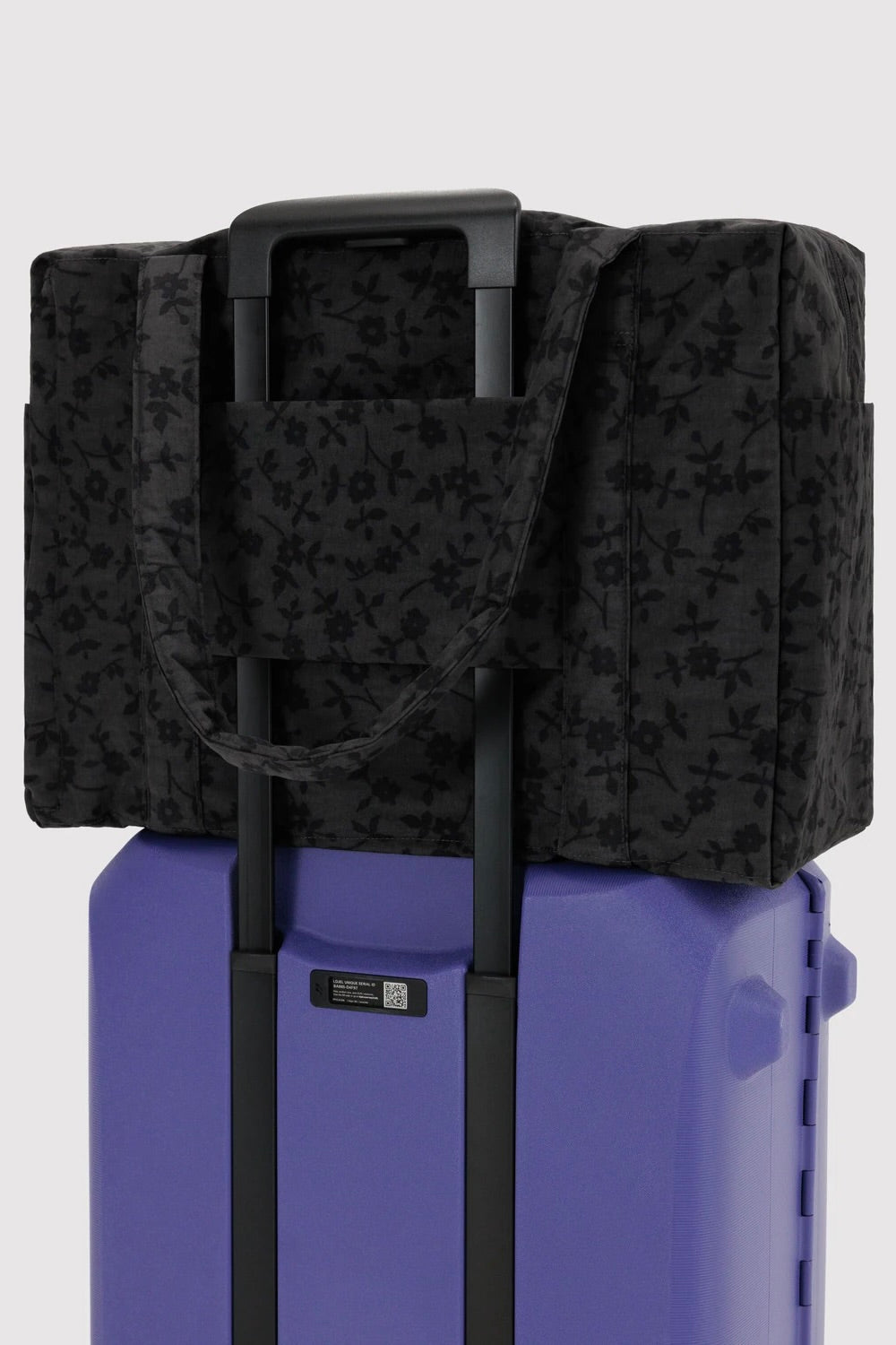 Cloud Carry-on / Charcoal Ditsy Floral