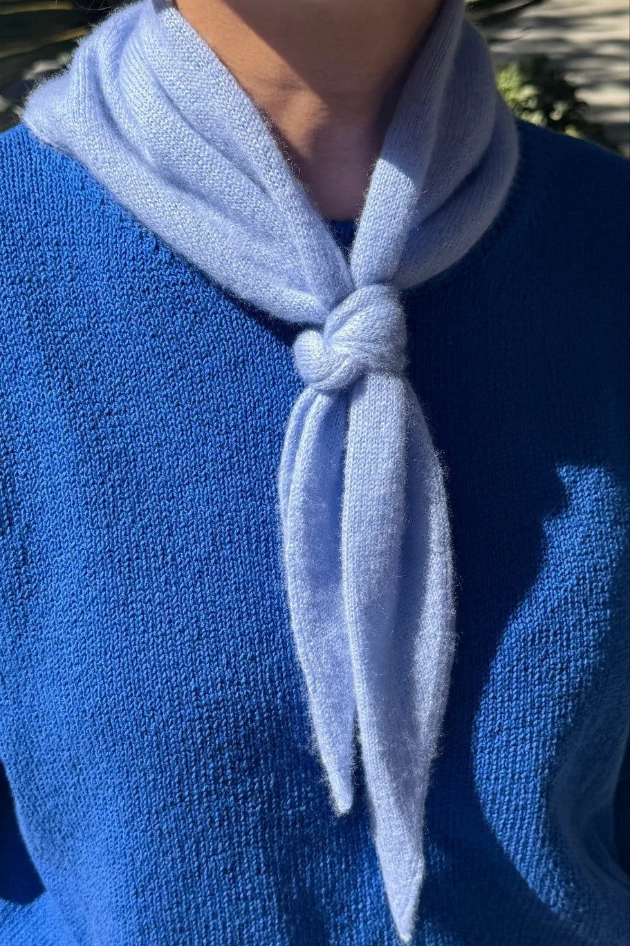 Cashmere Bandana / Powder Blue