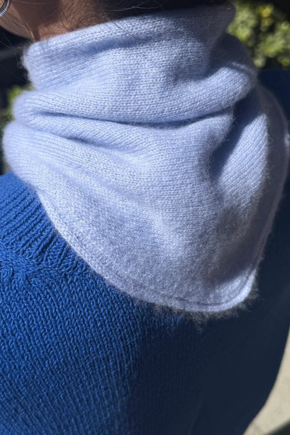Cashmere Bandana / Powder Blue