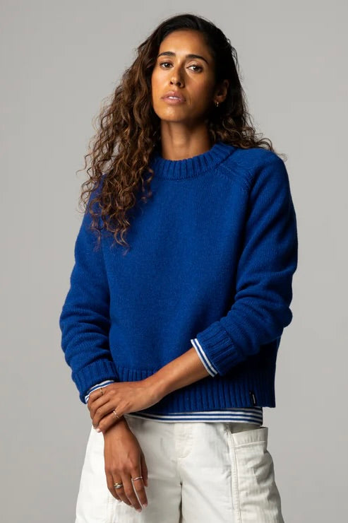 Finisterre Anvon Crew royal blue
