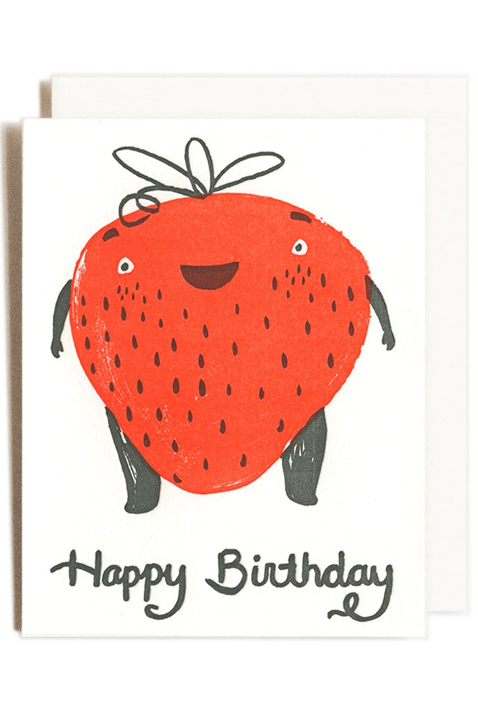 Homework Card / Strawberry Birthday