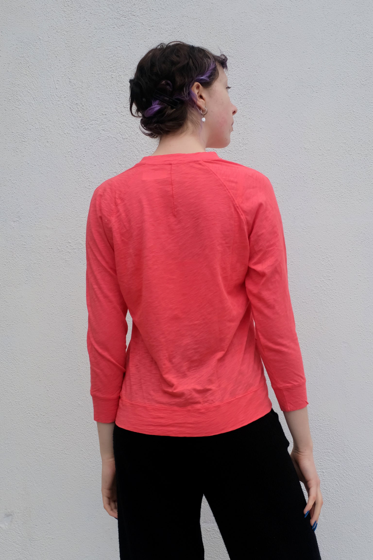Stateside Supima Slub Sweatshirt Tee, Imperial