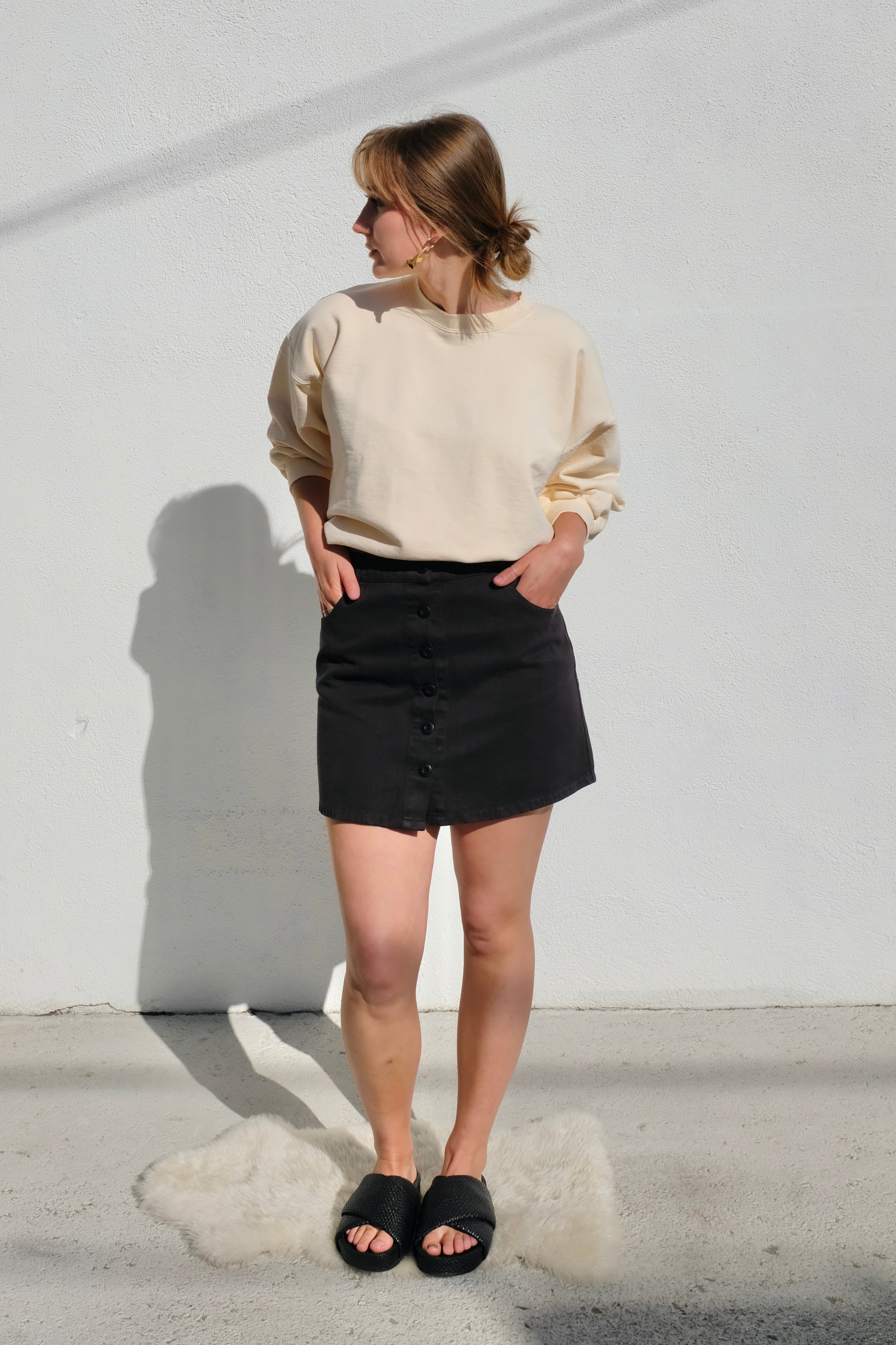 Jungmaven Vassar Skirt / Black
