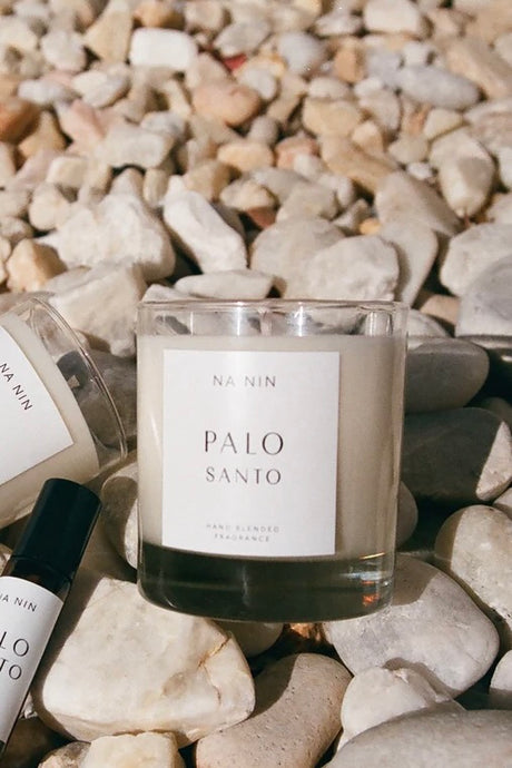 Na Nin Single Notes Candles 8oz / Palo Santo
