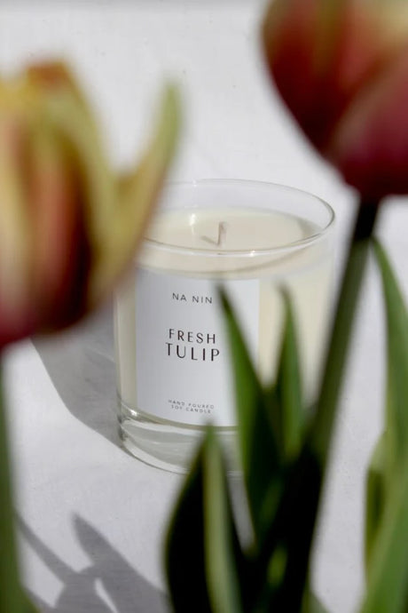 Na Nin Garden Collection Candle 8oz / Fresh Tulip