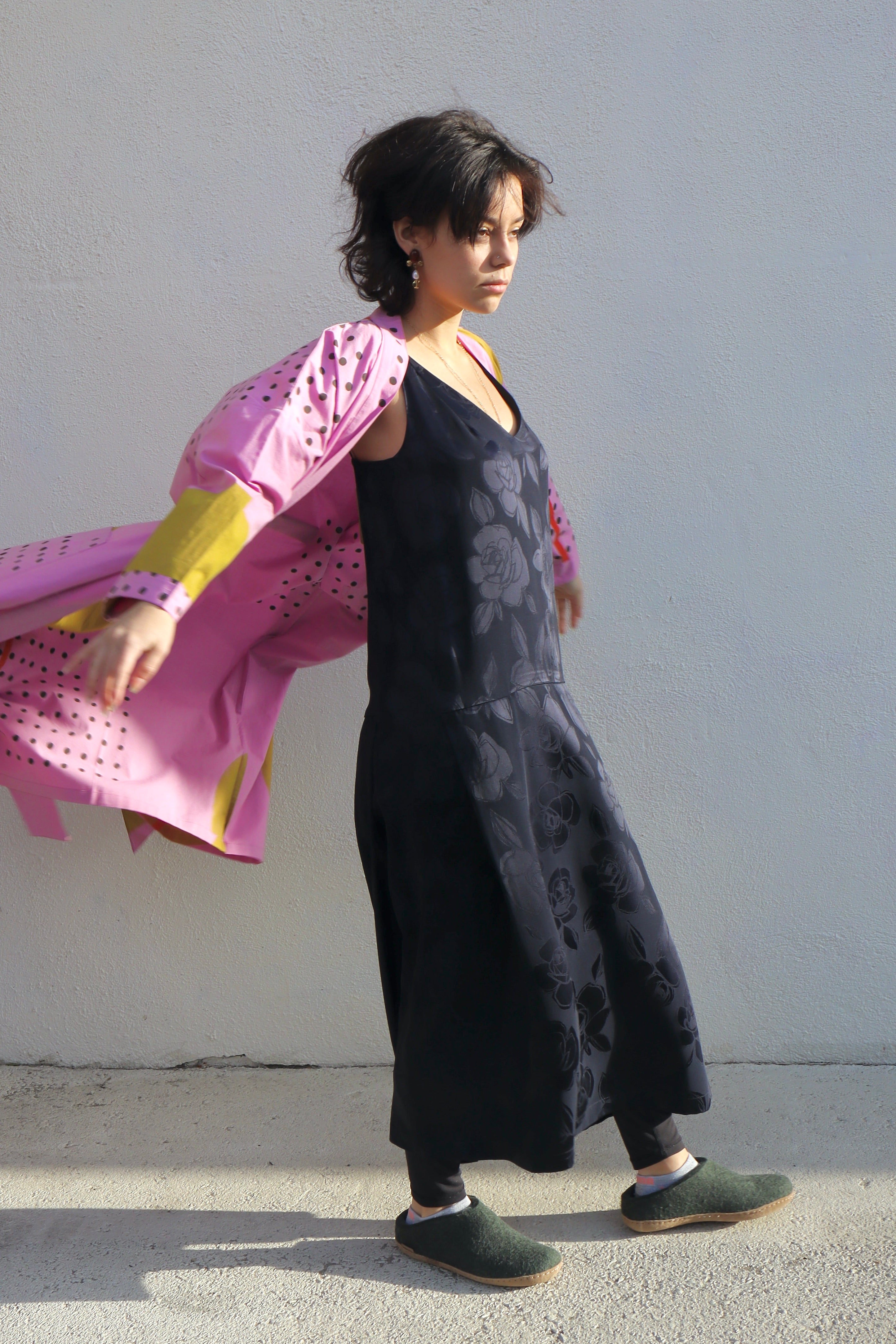 Bird of Paradise Robe / Lilac