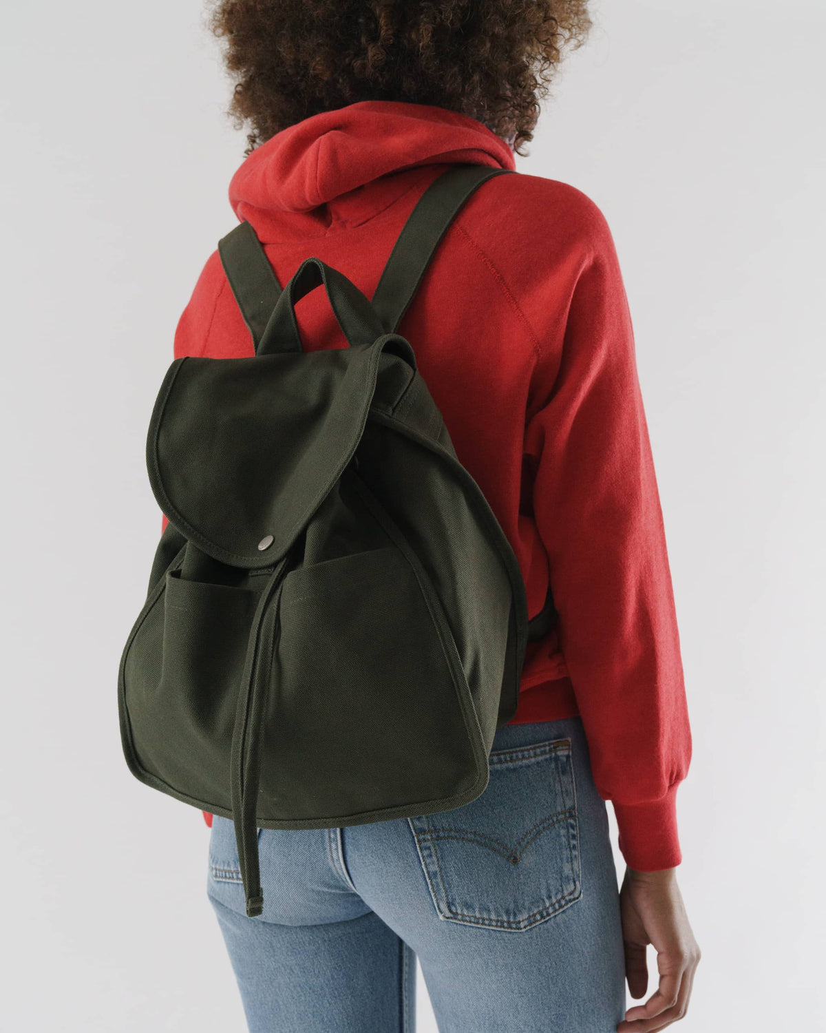 BAGGU Drawstring Backpack / Cedar