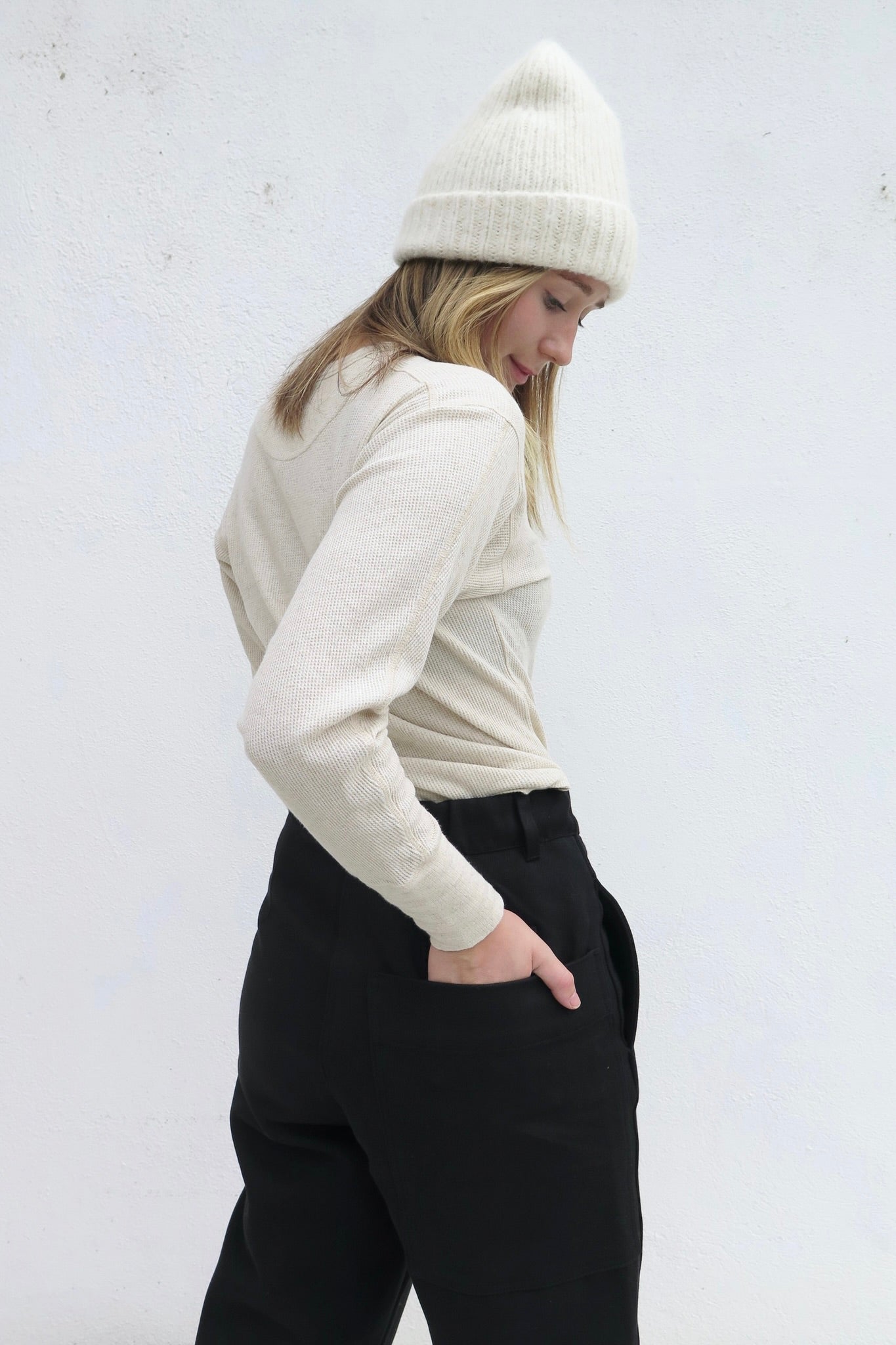 Girls of Dust Bato Cotton Pasha Pants / Black