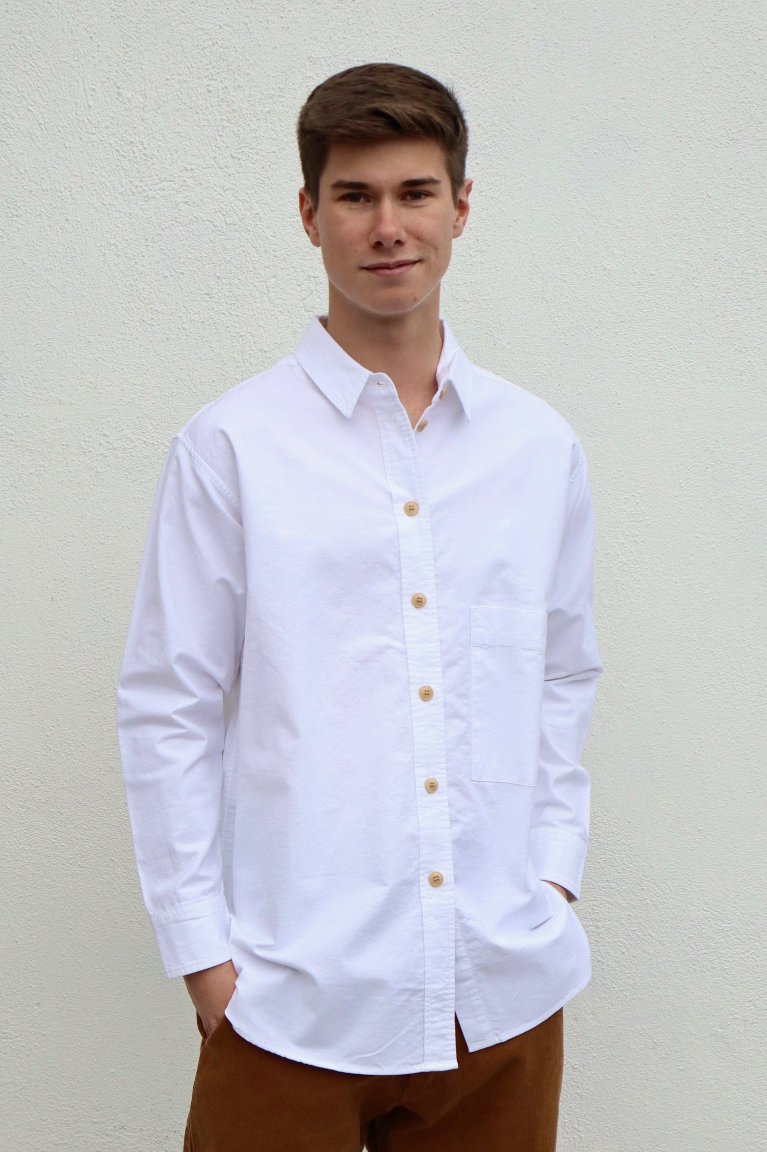 Maxi Shirt / Oxford White